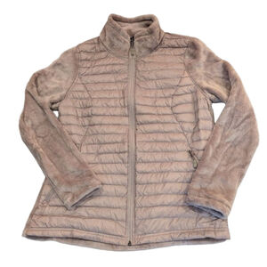 Women's 32 Degrees Heat Down Pale Pink Puffer Jacket M Dusty Rose